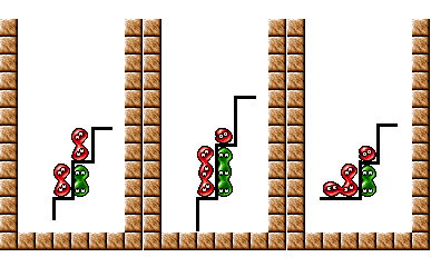The Stairs chain on a 'step.'